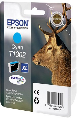 

Картридж Epson C13T13024010 для B42WD голубой 775стр