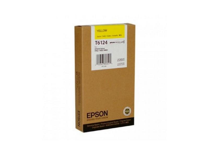 

Картридж Epson C13T612400 желтый (yellow) 220 мл для EpsonStylus Pro 7400/7450/9400/9450