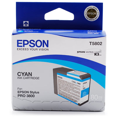 Картридж Epson C13T580200 для Epson Stylus Pro 3800 Cyan