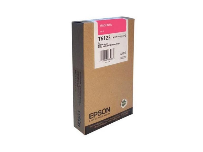 

Картридж Epson C13T612300 для Stylus Pro 7400/9400 пурпурный 220мл