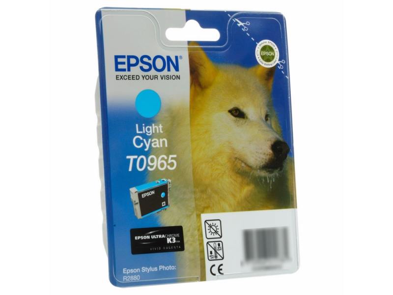 

Картридж Epson Е0965 С13T09654010 светло-голубой К2880