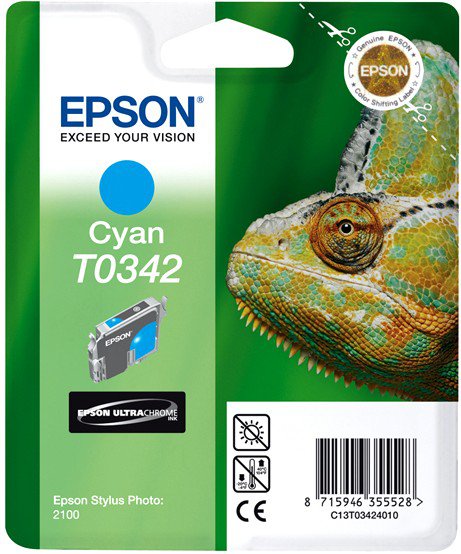

Картридж Original Epson [T034240] для Epson Stylus Photo 2100 Cyan