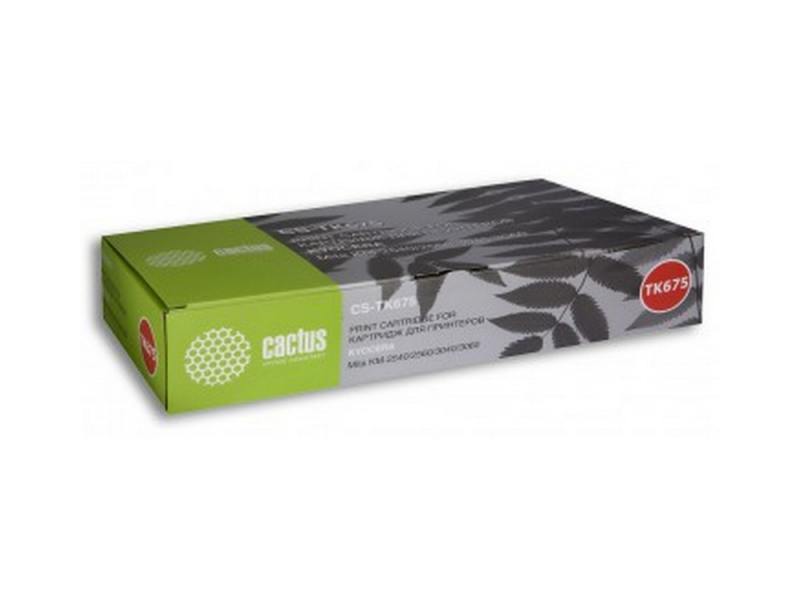 

Картридж Cactus CS-TK675 для Kyocera Mita KM 2540 черный 20000стр