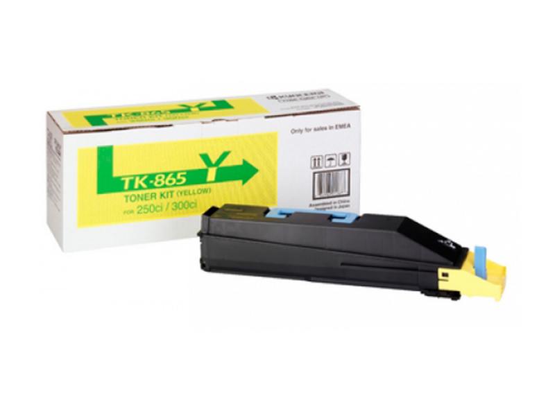

Картридж Kyocera TK-865Y для TASKalfa 250Ci 300Ci желтый