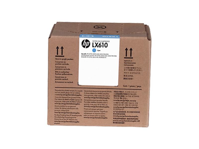 

Картридж HP LX610 (CN670A) голубой (cyan) 3 000 мл для HP Latex 820/850