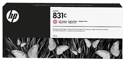 

Картридж HP 831C (CZ699A) пурпурный (magenta) 775 мл для HP Latex 315/335/365/375/560/570