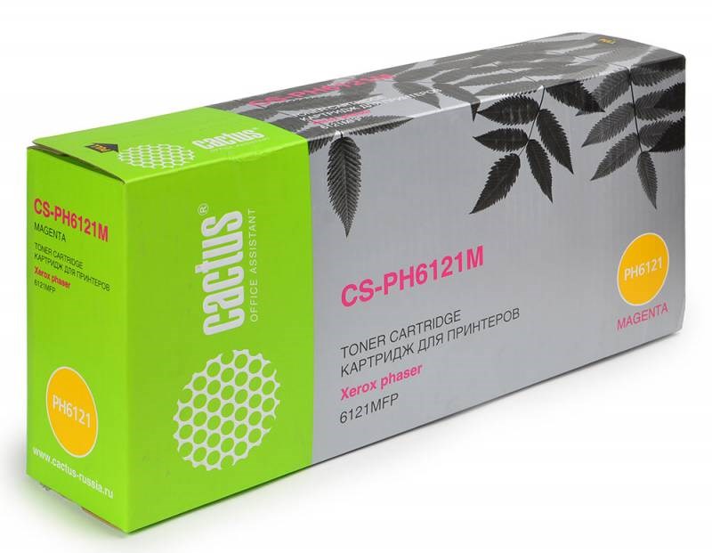 

Картридж Cactus CS-PH6121M для Xerox Phaser 612 пурпурный 2600стр