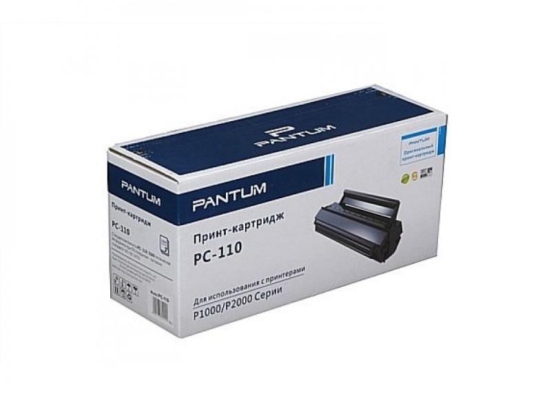 

Тонер-картридж Pantum PC-110H для P2000/P2050 черный 2300стр