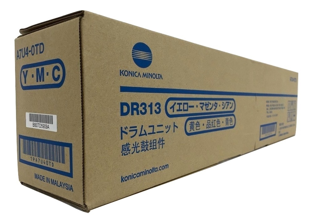 

Фотобарабан Konica Minolta DR-313 Y/M/C A7U40TD цветной (color) 5000 стр для Konica-Minolta bizhub C308/C368/C458/C558/C658