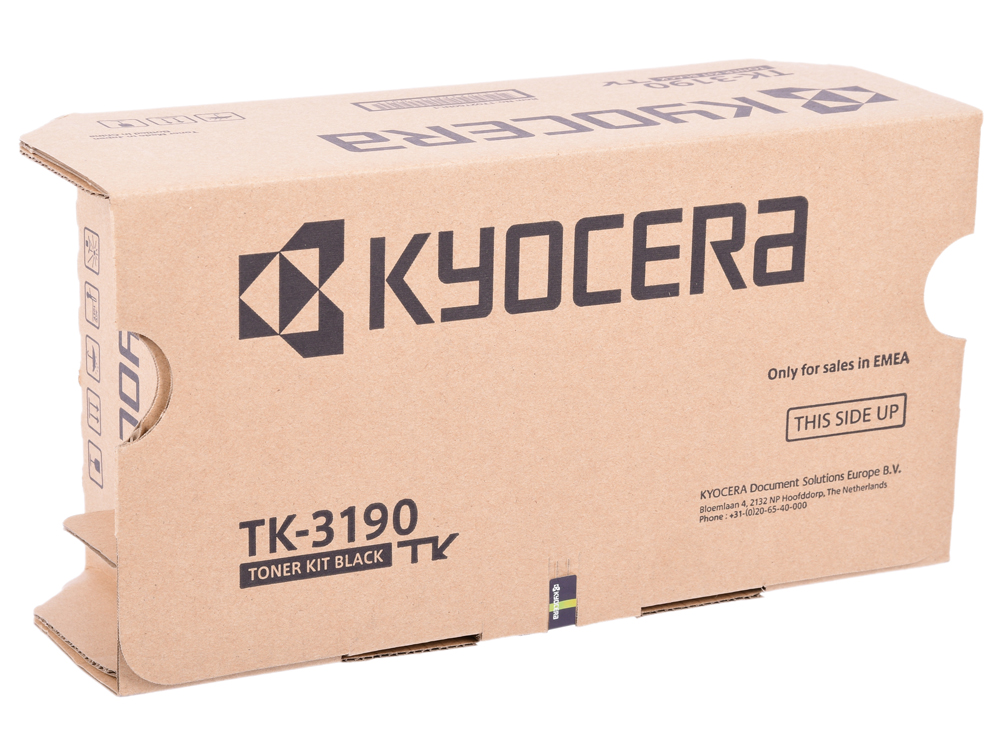 Тонер Kyocera TK-3190 для P3055dn, P3060dn, Чёрный. 25 000 страниц.