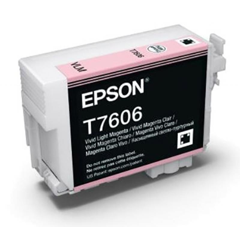 

Картридж Epson C13T76064010 светло-пурпурный (light magenta) 25,9 мл для Epson SureColor SC-P600