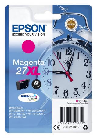 

Картридж Epson C13T27134022 пурпурный (magenta) 1100 стр для Epson WorkForce WF-3620/3640/7110/7210/7610/7620/7710
