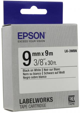 

Лента Epson LK-3WBN белый (white) 9 м Epson LabelWorks LW-300/400/700/900/1000
