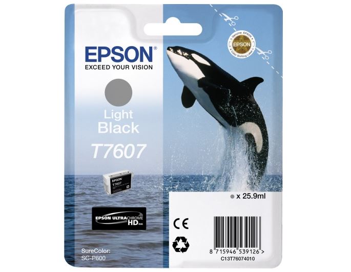 

Картридж струйный Epson C13T76074010 светло-черный (light black) 25,9 мл для Epson SureColor SC-P600