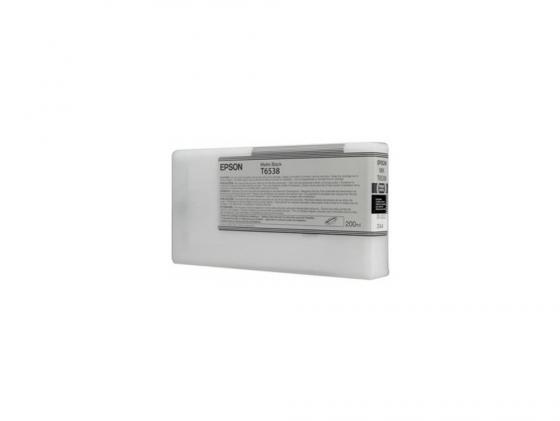

Картридж Epson C13T653800 матовый черный (matte black) 200 мл для Epson Stylus Pro 4900