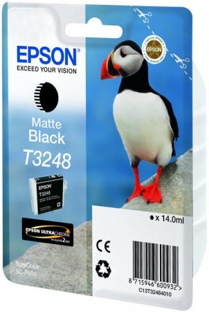 

Картридж Epson C13T32484010 черный матовый (matte black) 14 мл для Epson SC-P400