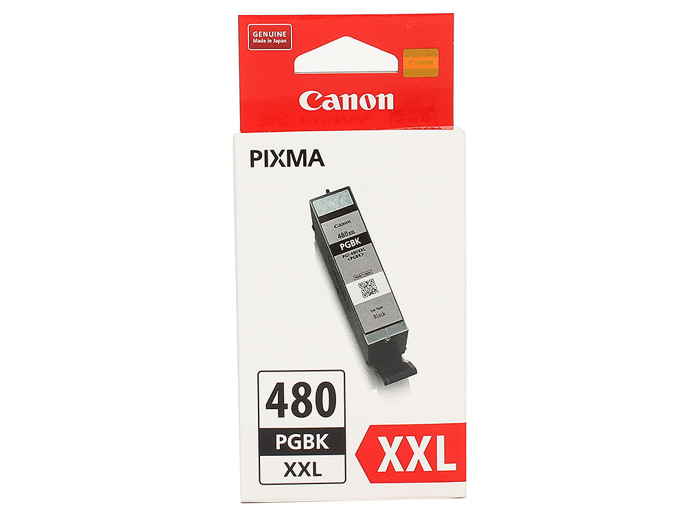 

Картридж Canon PGI-480XXL PGBK EMB для TS6140/TS8140/TS9140/TR8540. Пигментный чёрный. 600 страниц.