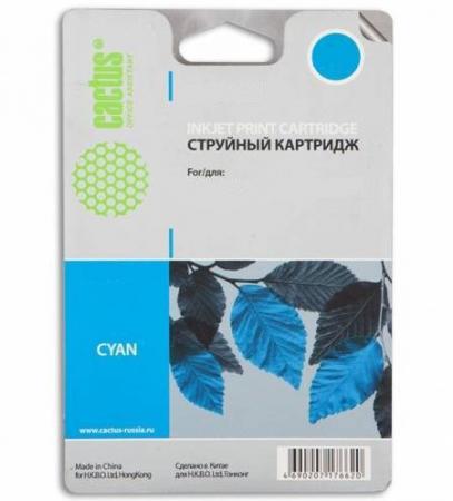 

Картридж Cactus CS-F6U16AE для HP OJ Pro 7740/8210/8218/8710/8715 голубой