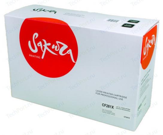 

Картридж Sakura CF281X для HP Laserjet M630Z/630dn/630f/630h черный 25000стр
