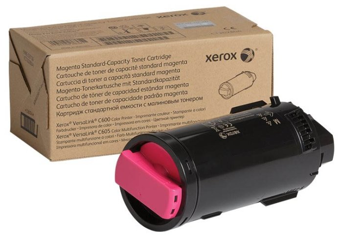 

Картридж Xerox 106R03909 пурпурный (magenta) 6000 стр для Xerox VersaLink C600/605