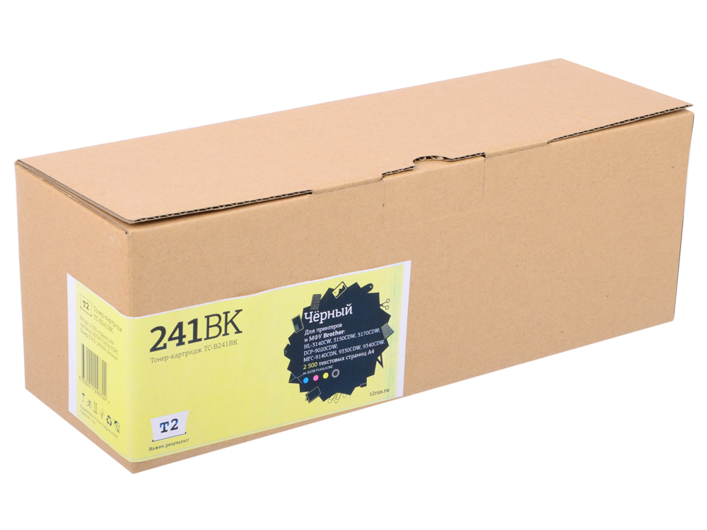 

Тонер-картридж T2 TC-B241BK Black (черный) 2500 стр для Brother HL-3140CW/3170CDW/DCP-9020CDW/MFC-9330CDW