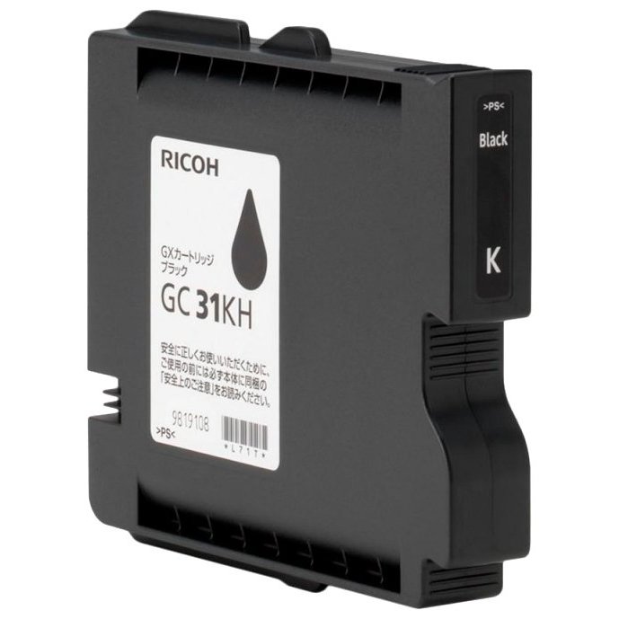 

Картридж Ricoh GC31KH черный (black) 4230 стр. для Aficio GX e5550N