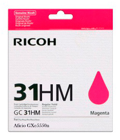 

Картридж Ricoh GC 31MH пурпурный (magenta) 4090 стр для Ricoh Aficio GX e2600/e3300N/e3350N/e5550N