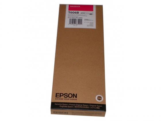Картридж Epson C13T606B00 пурпурный (magenta) 220 мл для Epson Stylus Pro 4880