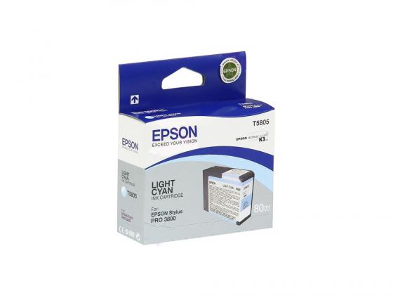

Картридж Epson T580500 для Stylus Pro 3800 светло-голубой