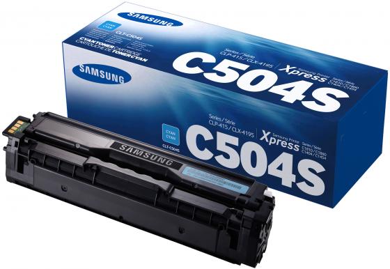 

Картридж Samsung SU027A CLT-C504S для CLP-415/470/475/CLX-4170/4195 голубой