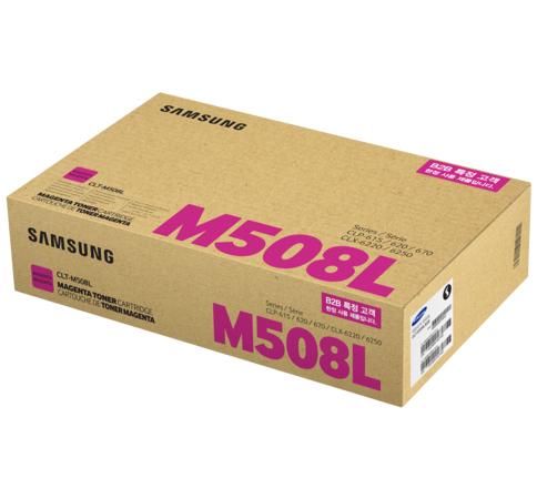 

Картридж Samsung CLT-M508L пурпурный (magenta) 4000 стр для Samsung CLP-620/670 / CLX-6220/6250