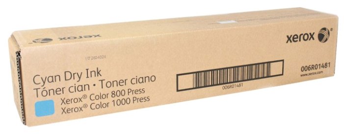 

Картридж Xerox 006R01481 голубой (cyan) 50000 стр. для Xerox Color 1000