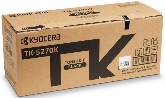 

Тонер-картридж TK-5270K 8 000 стр. Black для M6230cidn/M6630cidn/P6230cdn