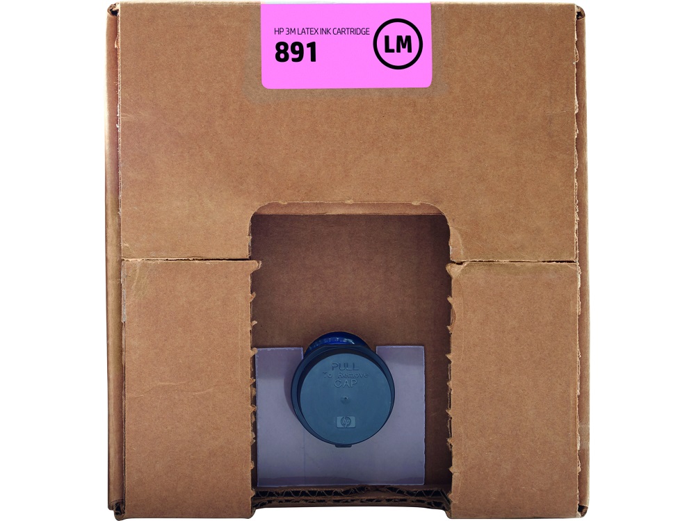 

Картридж HP 3M 891 светло-пурпурный (light magenta) 10 000 мл для HP Latex 3600/3800