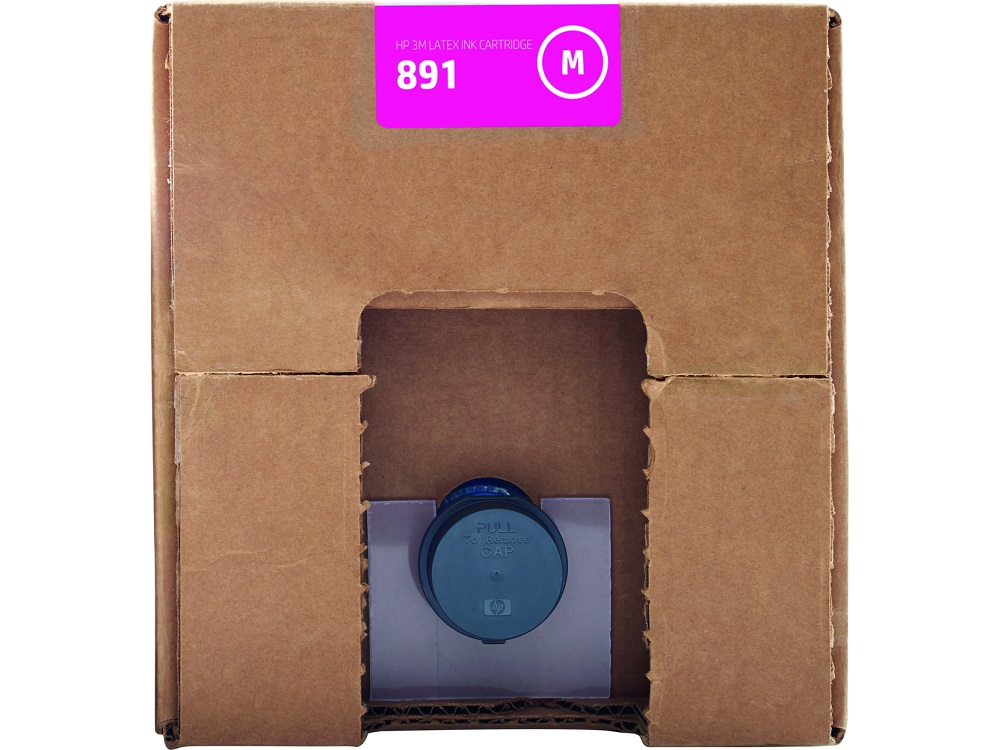 

Картридж HP 3M 891 пурпурный (magenta) 10 000 мл для HP Latex 3600/3800