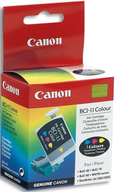 

Комплект картриджей Canon BCI-11 Colour трехцветный (tricolor) 60 стр для Canon BJC-50/55/70/80/85