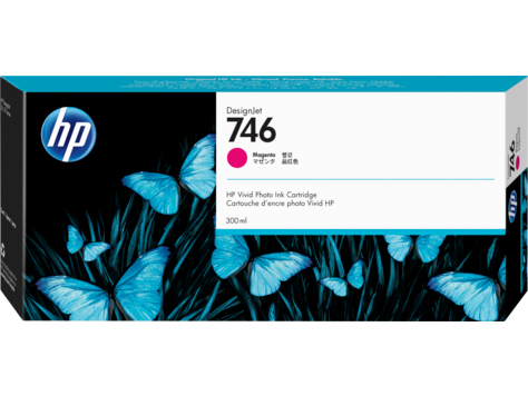 

Картридж HP 746 пурпурный (magenta) 300 мл для HP DesignJet Z6/Z9+