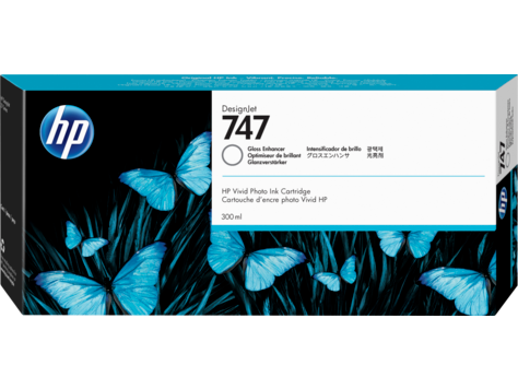 

Картридж HP 747 усилитель глянца (gloss enhancer) 300 мл для HP DesignJet Z9+