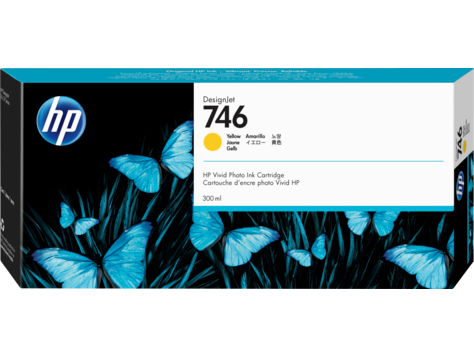 

Картридж HP 746 желтый (yellow) 300 мл для HP DesignJet Z6/Z9+