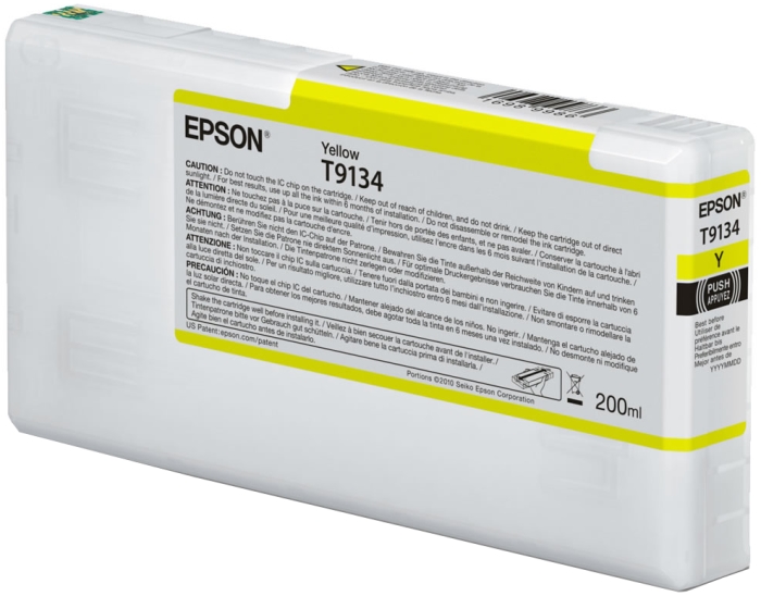 

Картридж Epson T9134 C13T913400 желтый (yellow) 200 мл для Epson SureColor SC-P5000