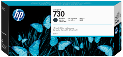 

Картридж HP 730 черный матовый (matte black) 300 мл для HP DesignJet T1700