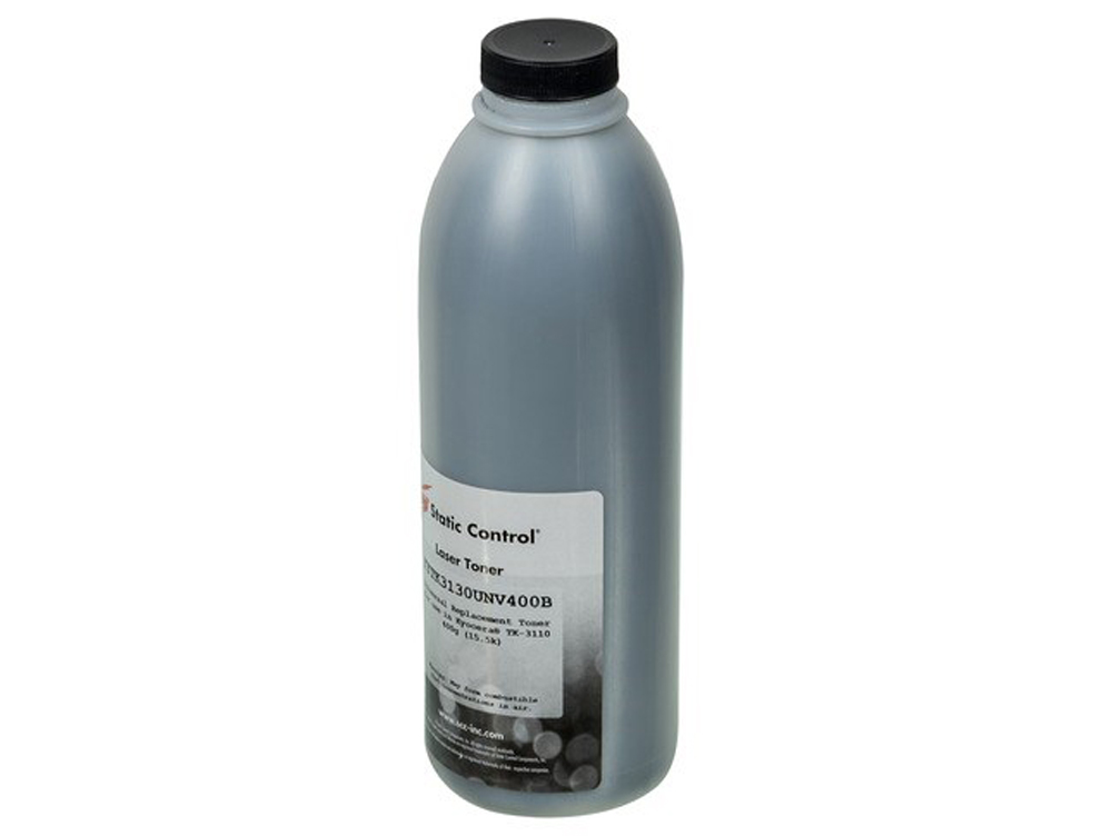 

Тонер Static Control KYTK3130UNV400B черный (black) 400 гр для Kyocera FS4100/4200/4300DN