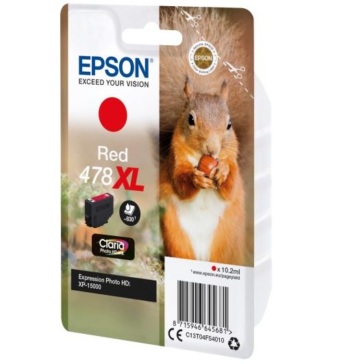 

Картридж Epson C13T04F54020 красный (red) 830 стр для Epson Expression Photo HD XP-15000