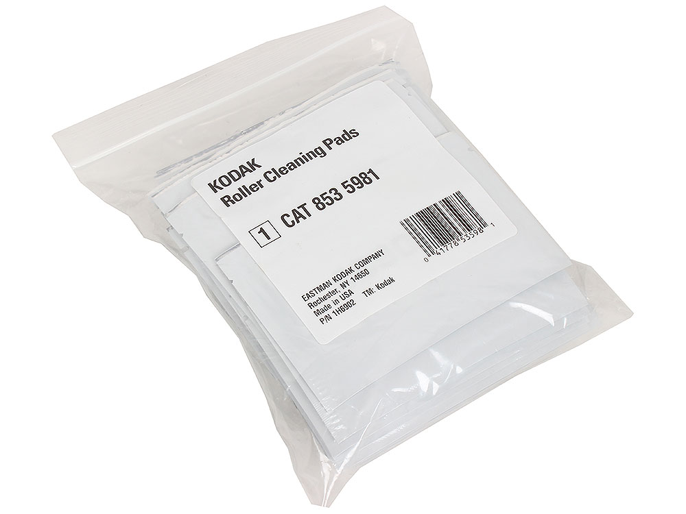 Салфетки для чистки резиновых роликов Kodak Roller Cleaning (упаковка из 24 пакетов) (8535981)