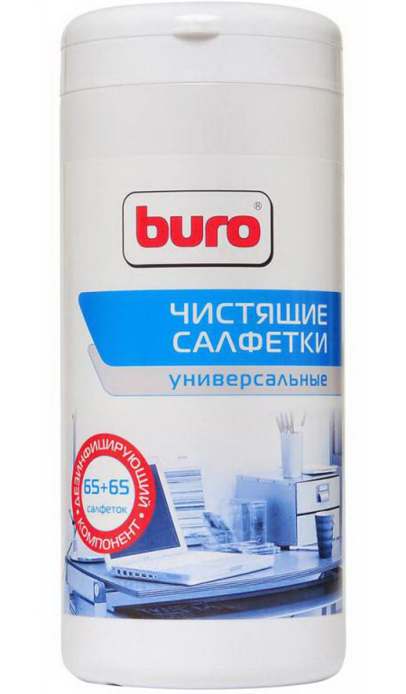 Влажные салфетки BURO BU-Tmix 65 шт