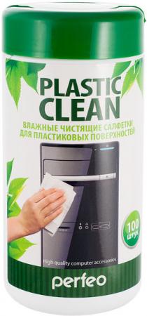 

Чистящие салфетки Perfeo Plastic Clean 100 шт PF-T/PC-100