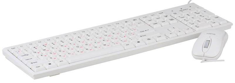 

Набор клавиатура+мышь SVEN Standard 310 Combo USB белый