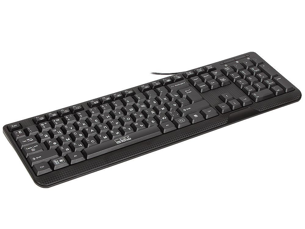 

Клавиатура CBR KB 103 Black USB проводная, 104 клавиши