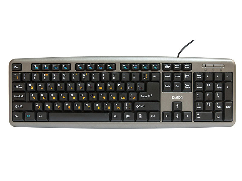 

Клавиатура Dialog Multimedia KM-025U серый USB
