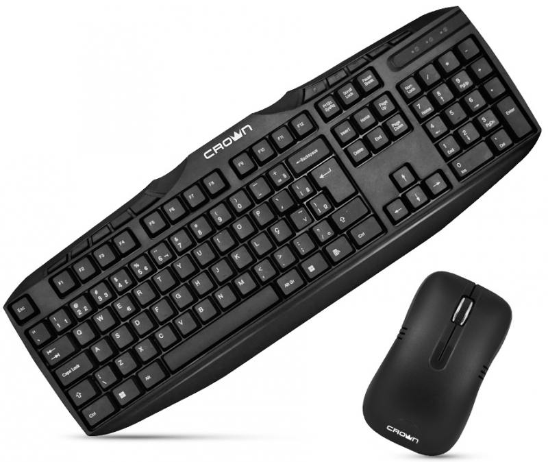 

Комплект Crown CMMK-952W черный USB CM000001477